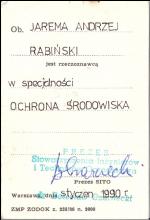 UPRAWNIENIA RZECZOZNAWCY NOT SITO str 2