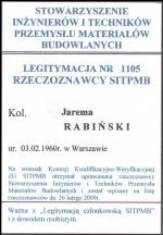 UPRAWNIENIA RZECZOZNAWCY NOT SITPMB  str 2 